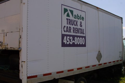 Aluminum Commercial Babcock 18 dry freight truck body for sale, Dry Freight Truck Body Sales Toronto.