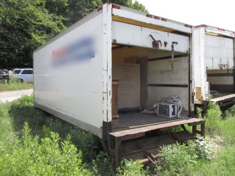 Used Multivan Dry Freight Truck Box, 20 Ft., Toronto Ontario.