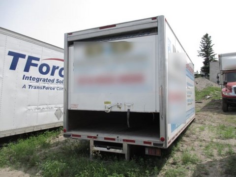 Used 22 ft. E Lefebvre Dry Freight Truck Box, Toronto Ontario.