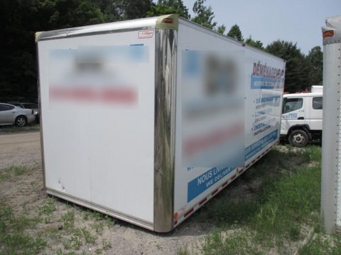 Used 22 ft. E Lefebvre Dry Freight Truck Box, Toronto Ontario.