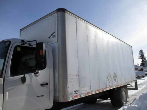 Used 24 FT. Aluminum Bunk, Dry Freight Truck Box, Toronto Ontario.