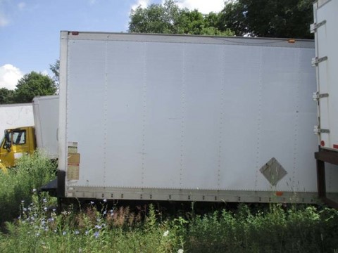 Used 24 FT. Commercial Babcock, Dry Freight Truck Box, Toronto Ontario.