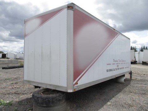 Used 24 FT. Kidron, Dry Freight Truck Box, Toronto Ontario.