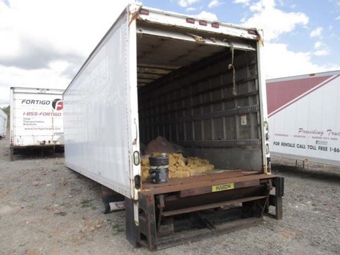 Used 24 ft. Mickey Dry Freight Truck Box, Toronto Ontario.