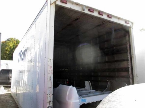 Used 24 ft. Morgan Dry Freight Truck Box, Toronto Ontario.