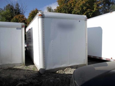 Used 24 ft. Morgan Dry Freight Truck Box, Toronto Ontario.