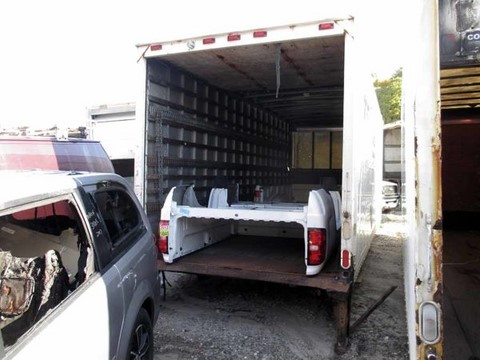 Used 24 ft. Morgan Dry Freight Truck Box, Toronto Ontario.