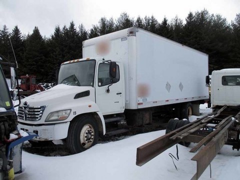 Used 24 FT. Commercial Babcock, Dry Freight Truck Box, Toronto Ontario.